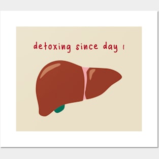 Liver Detoxifying Posters and Art